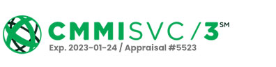 CMMI SVC/3 (Exp. 2023-01-24 / Appraisal #5523)